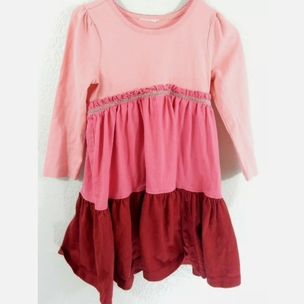 Hanna Andersson Power Twirl Pink Gradient Dress